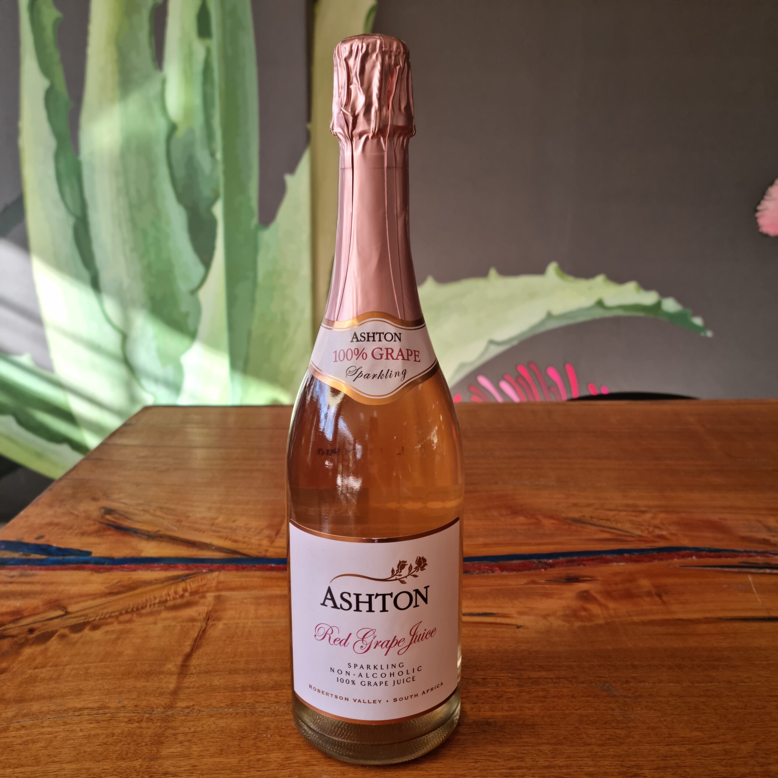 Ashton Kelder Sparkling Red Grape Juice Non Alcoholic
