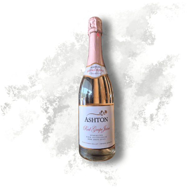 Ashton Kelder Sparkling Red Grape Juice Non Alcoholic