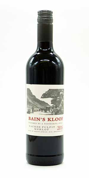 Bergsig Bains Kloof Merlot